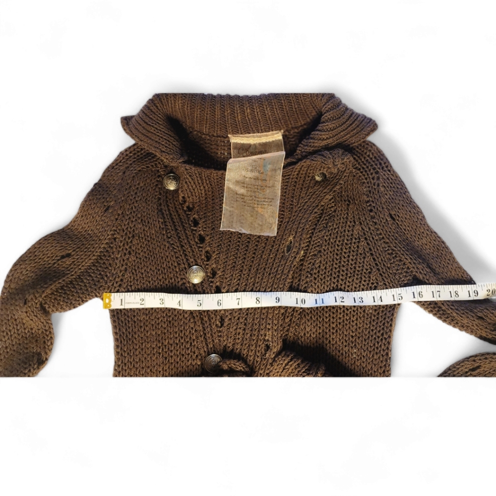 Anama long sleeve brown sweater, Size small - Picture 4 of 10